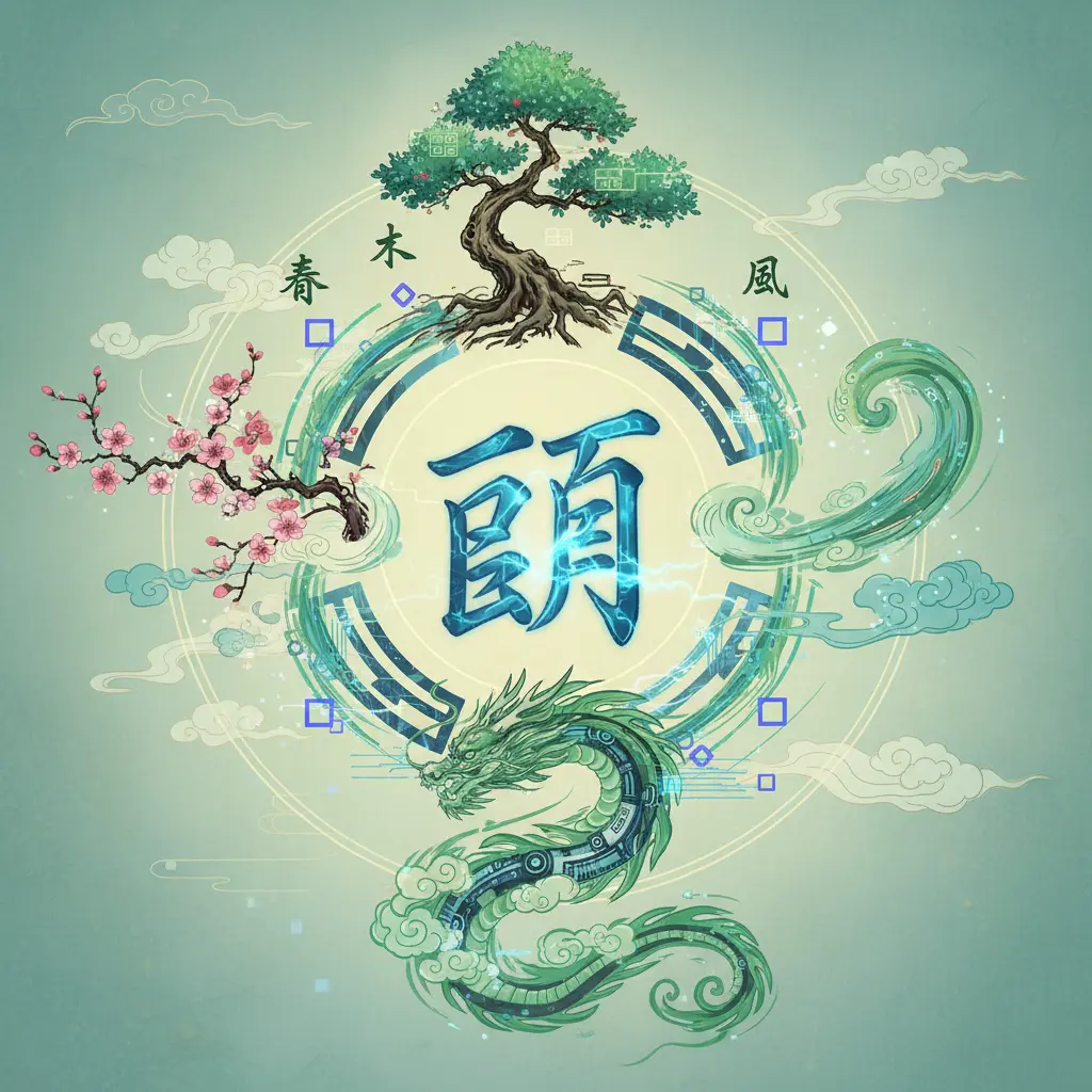 五行八卦 - 巽