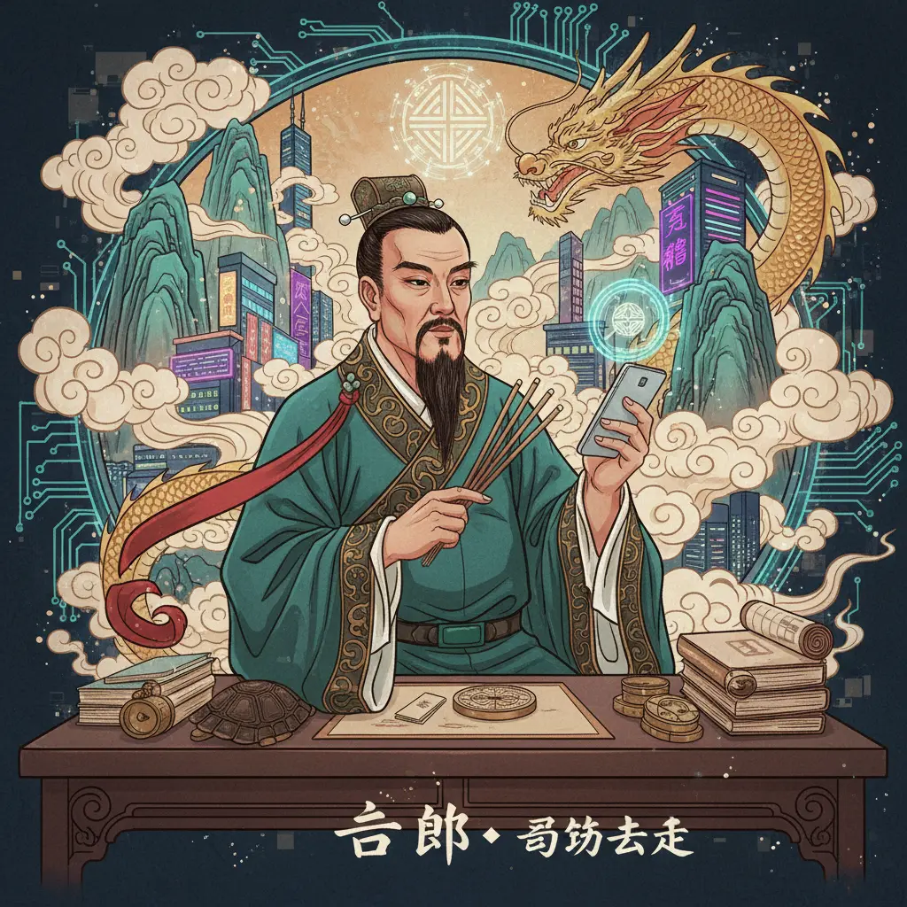 司徒法正 - 占卜