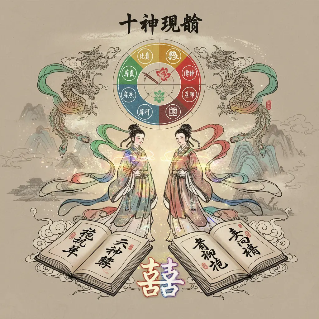 八字合婚 - 十神理論