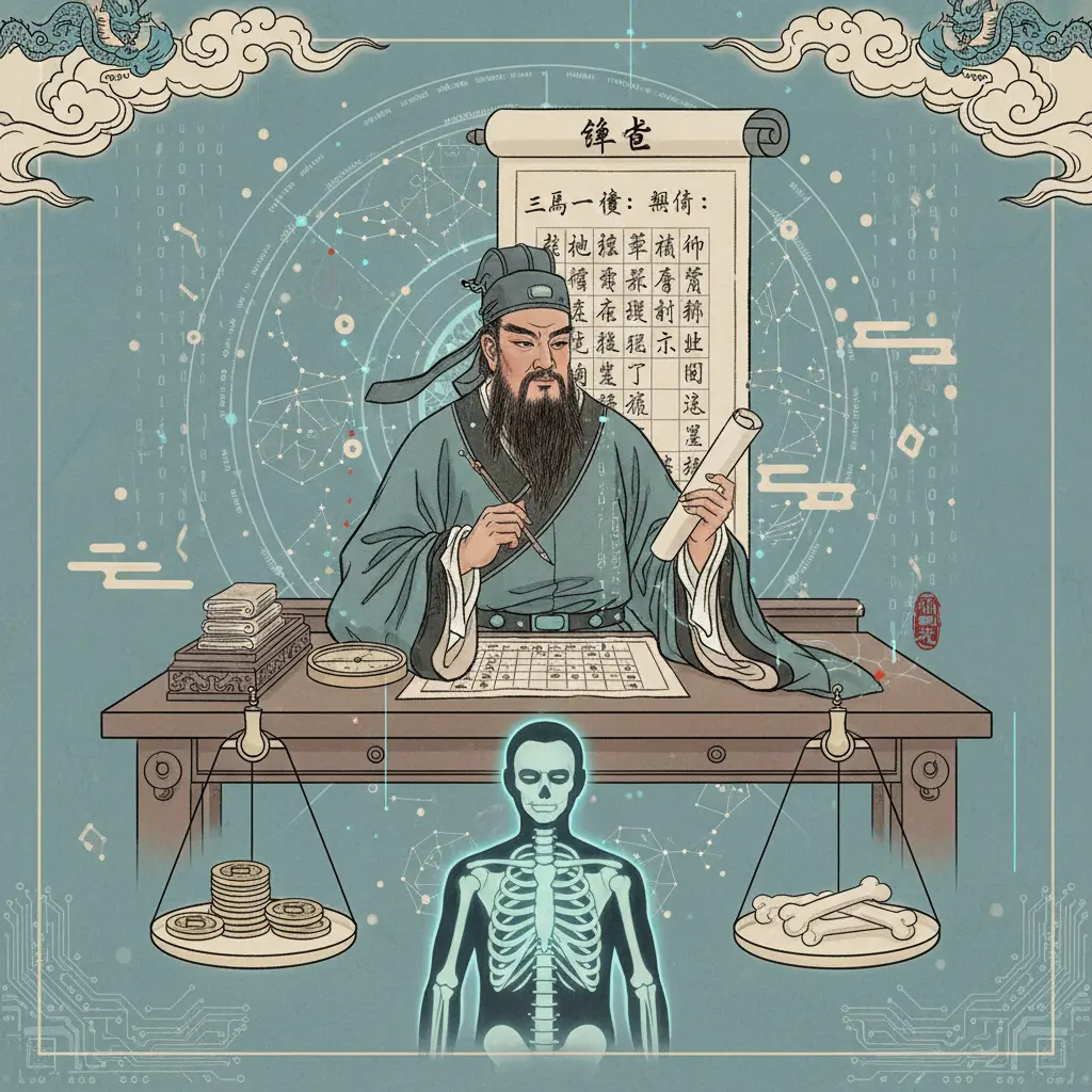 命理分析 - 袁天罡稱骨