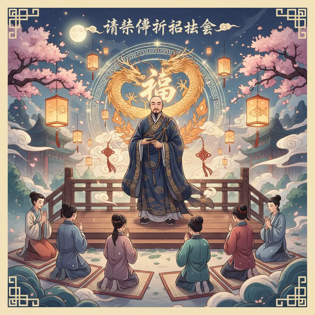 清師傅 - 祈福法會