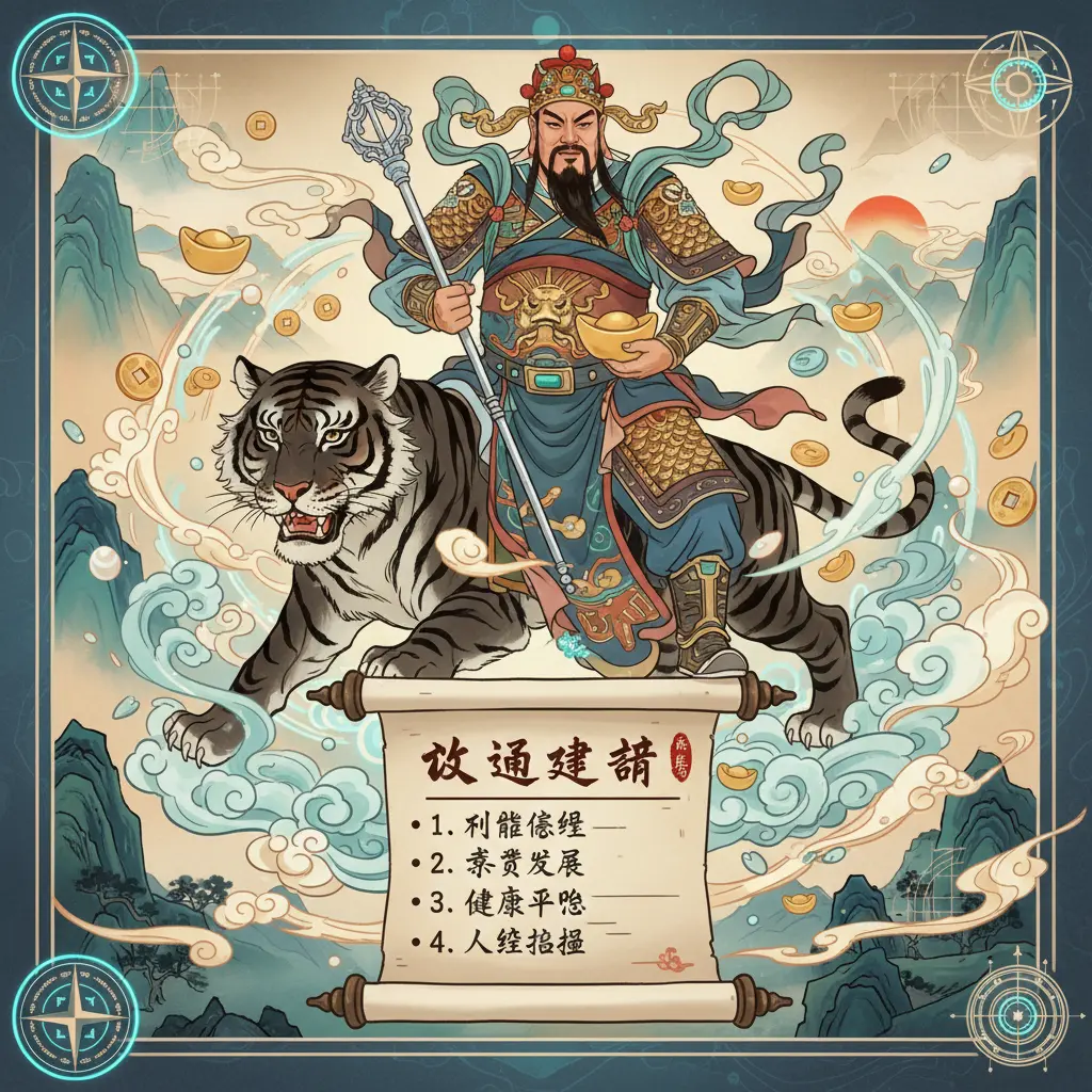 改運建議 - 趙公明神像