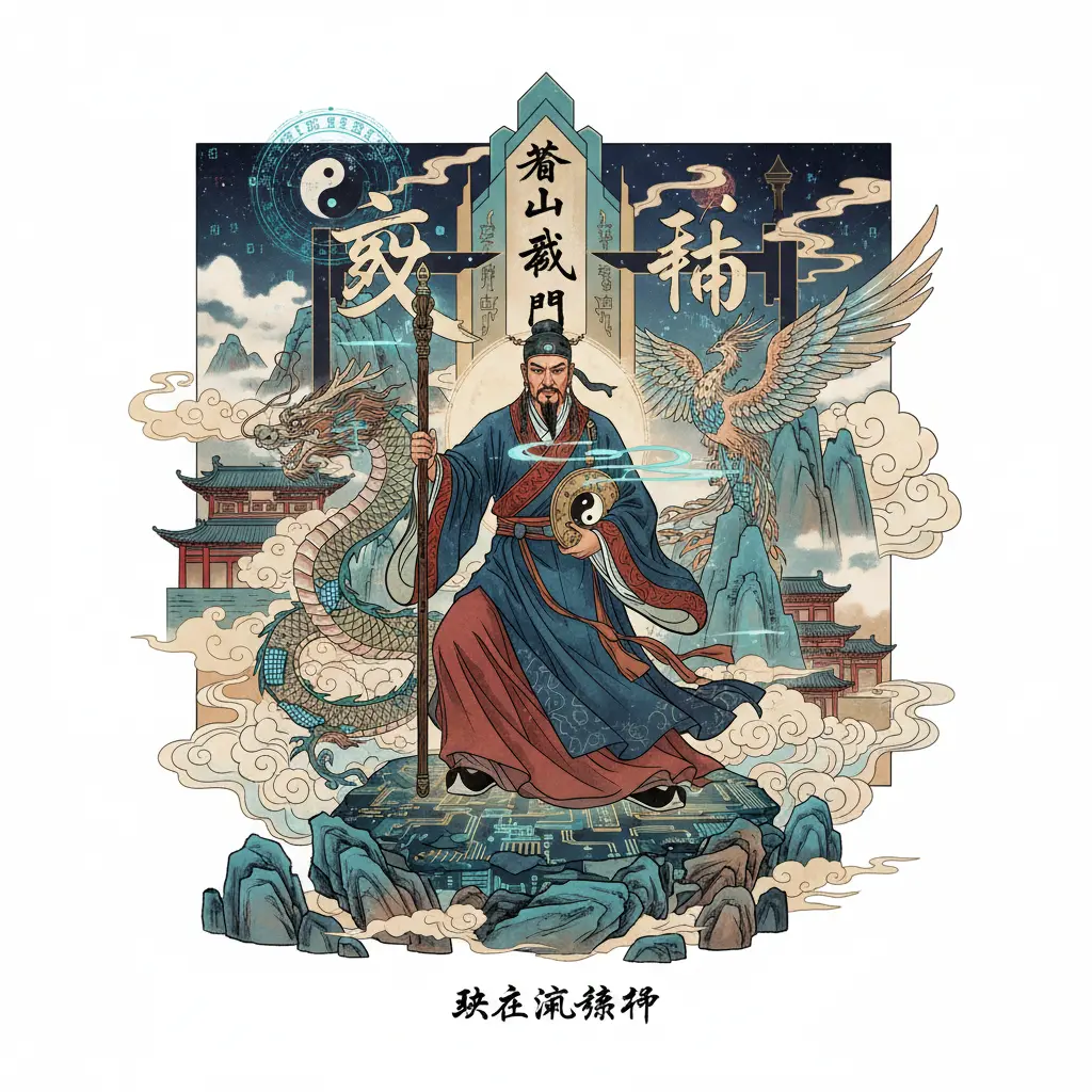 朱在淵師傅 - 茅山乾坤門
