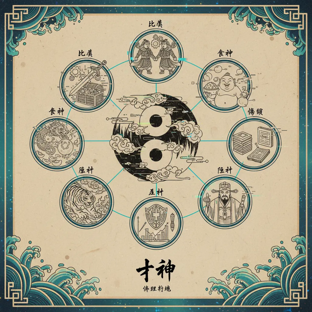 命理術語 - 十神