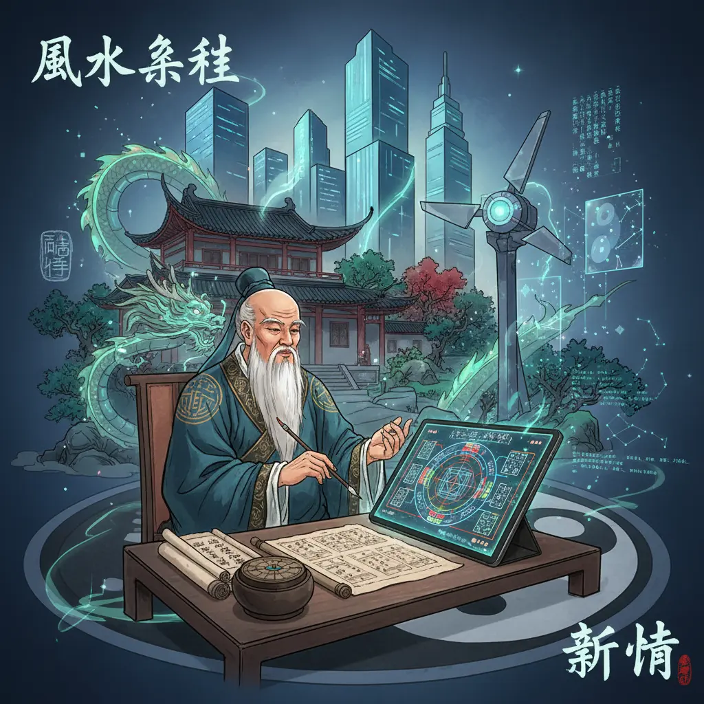 風水案例 - 算命