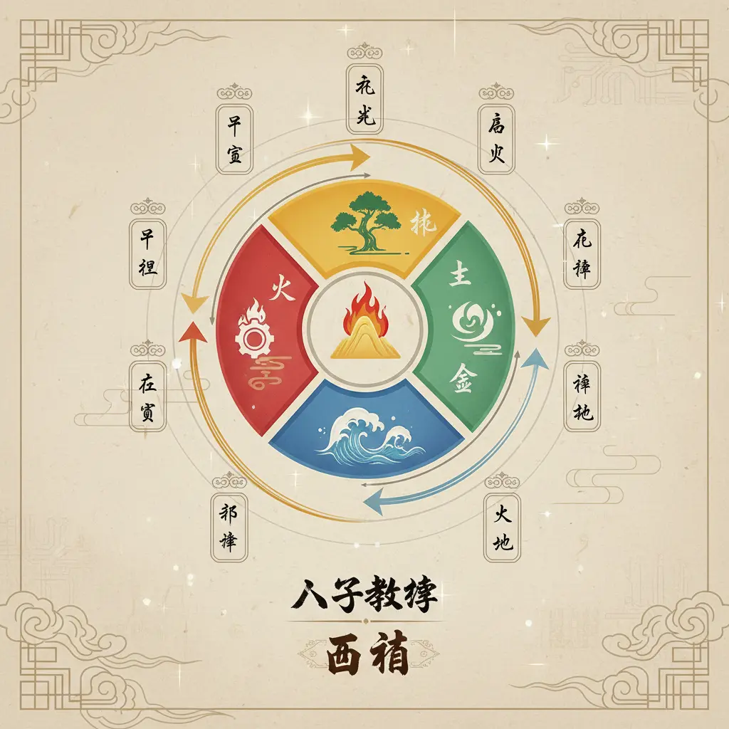 八字教學 - 五行