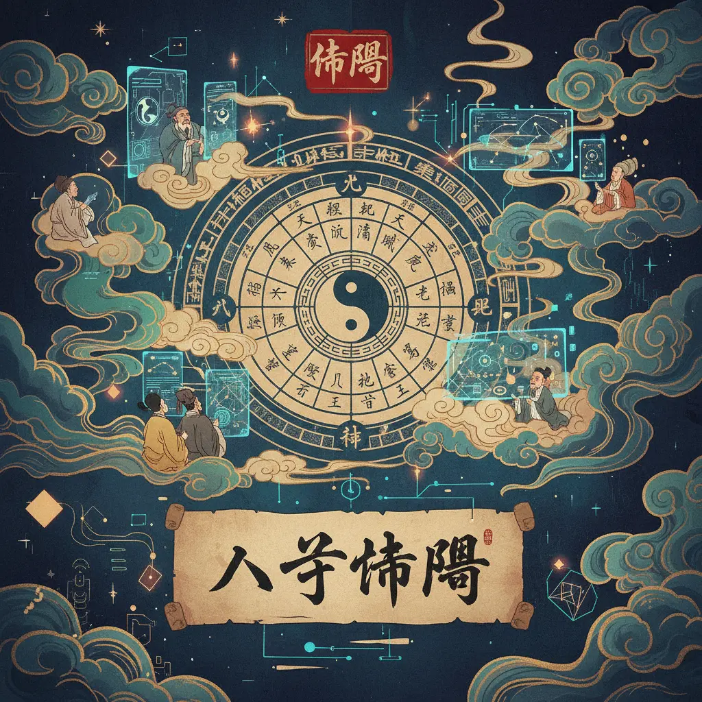 命盤 - 八字命盤