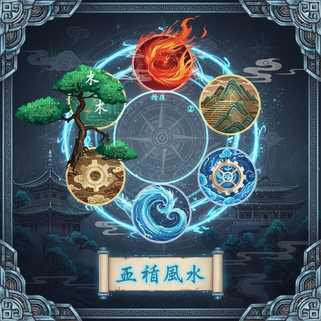 風水學 - 五行