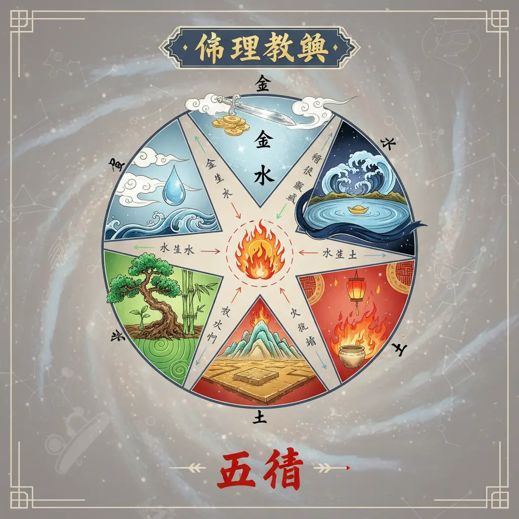 命理教學 - 五行