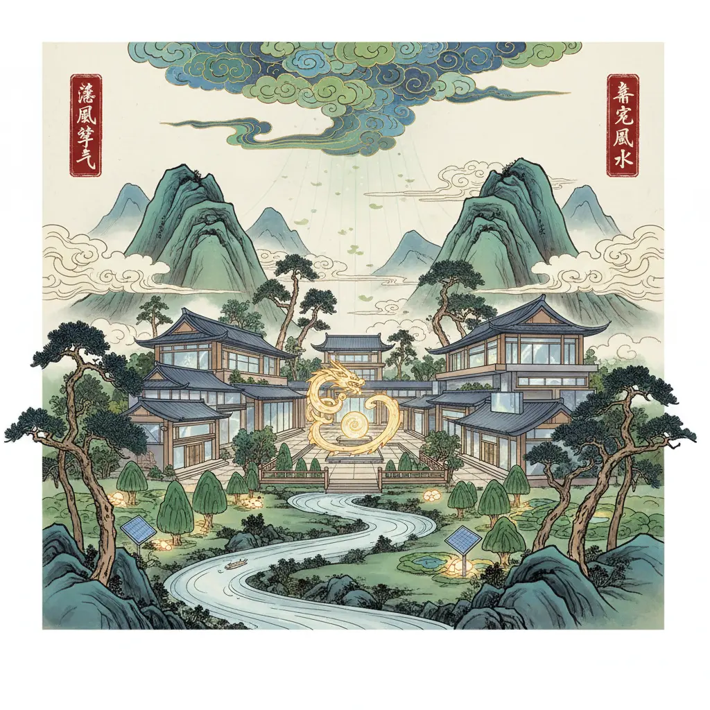 豪宅風水 - 藏風聚氣