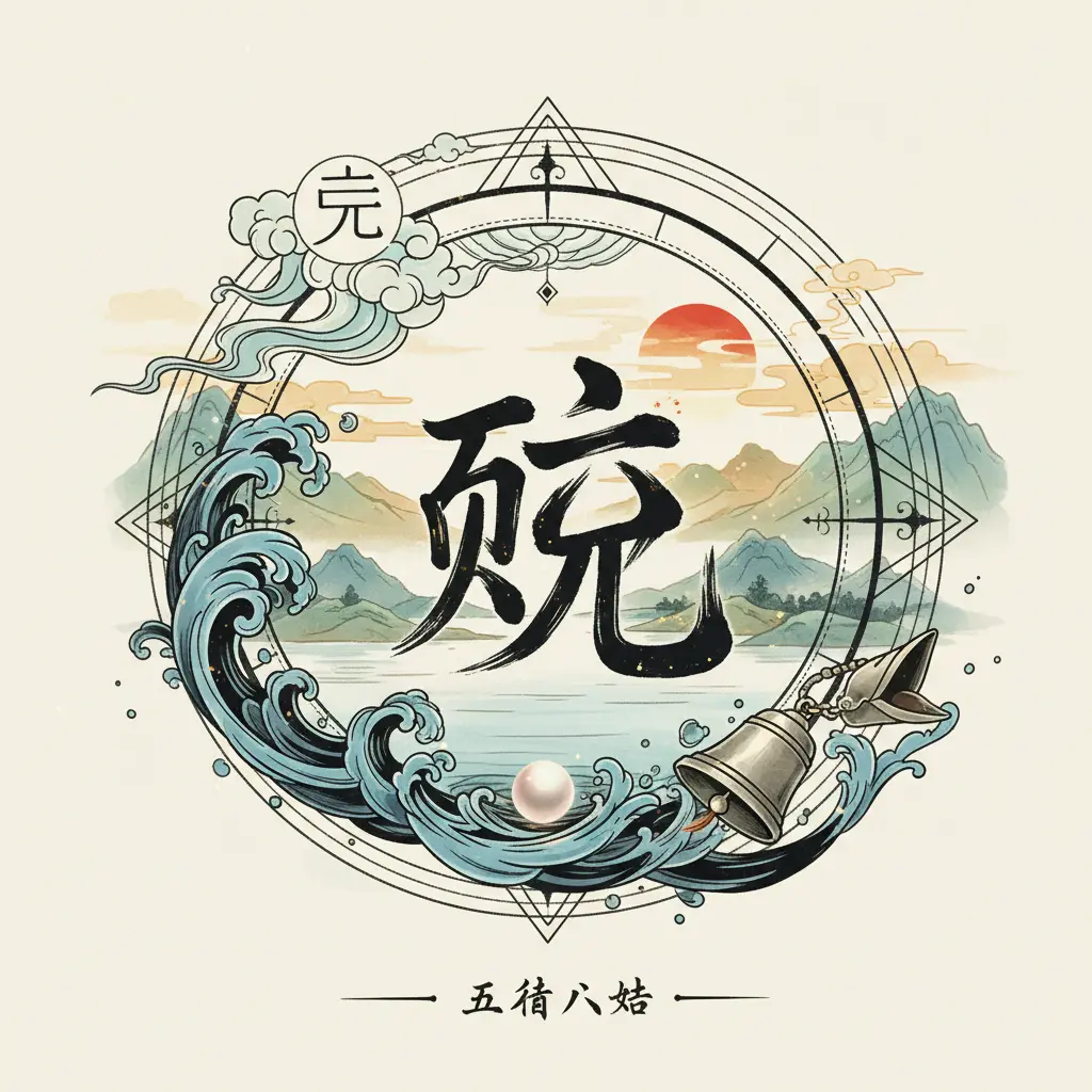 五行八卦 - 兌