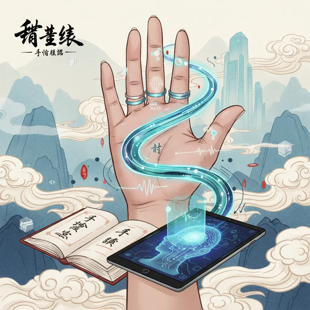 手相解讀 - 智慧線