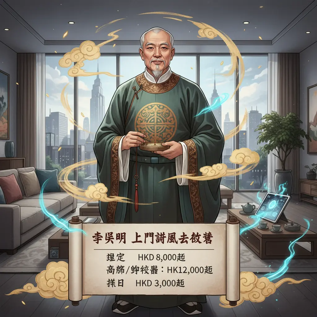 上門睇風水收費 - 李居明