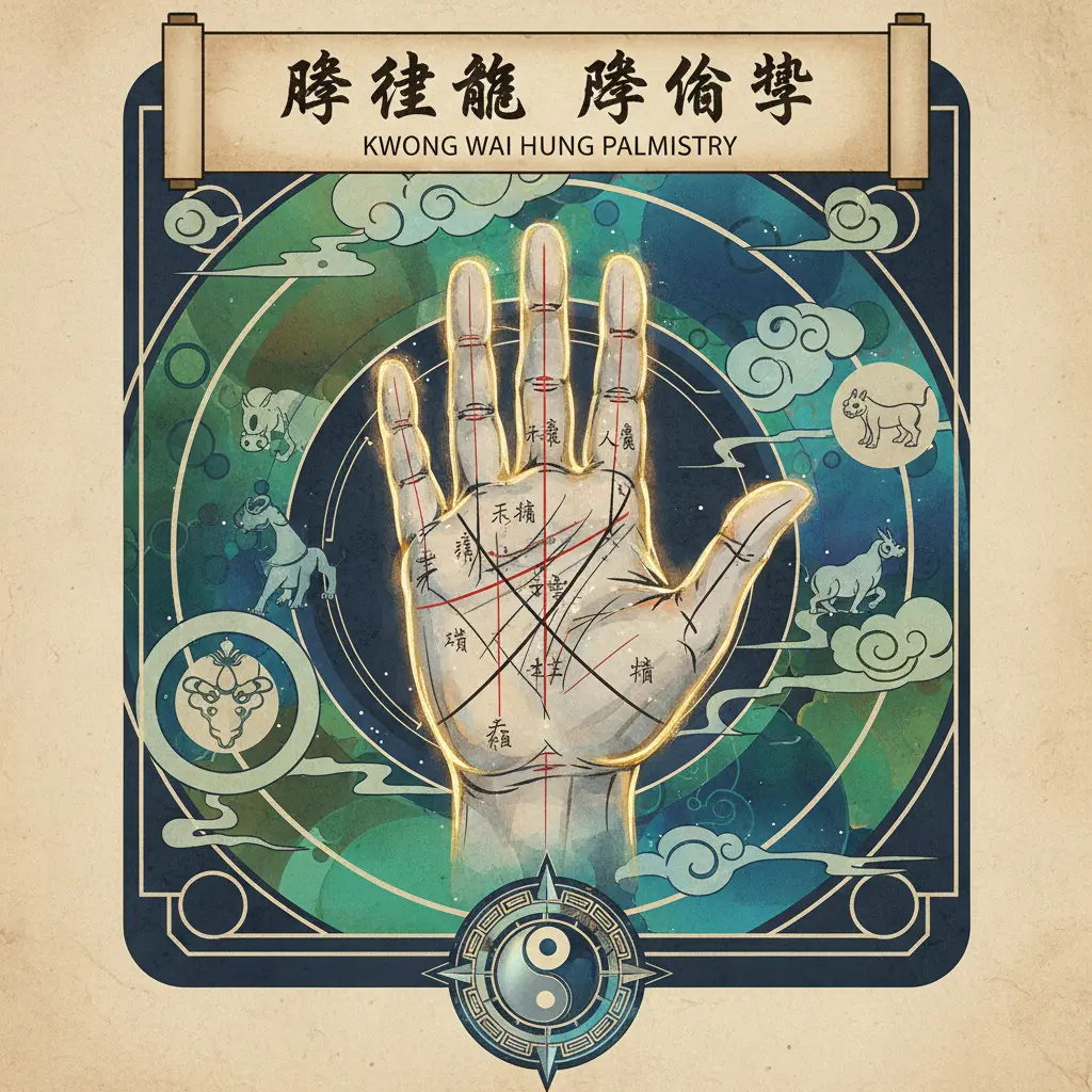 鄺偉雄 - 掌相學