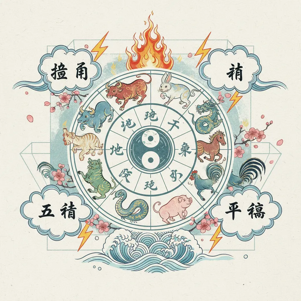 喜用神 - 地支
