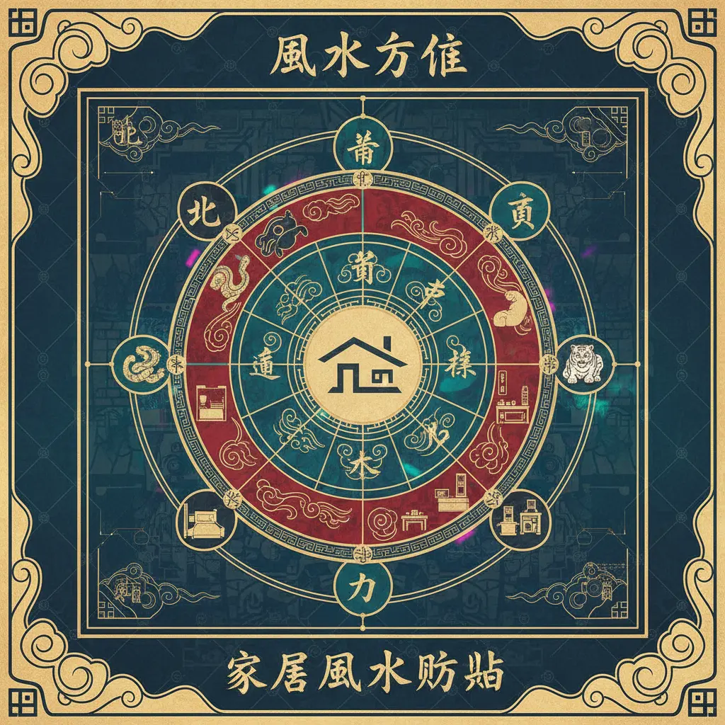 家居風水佈局 - 風水方位