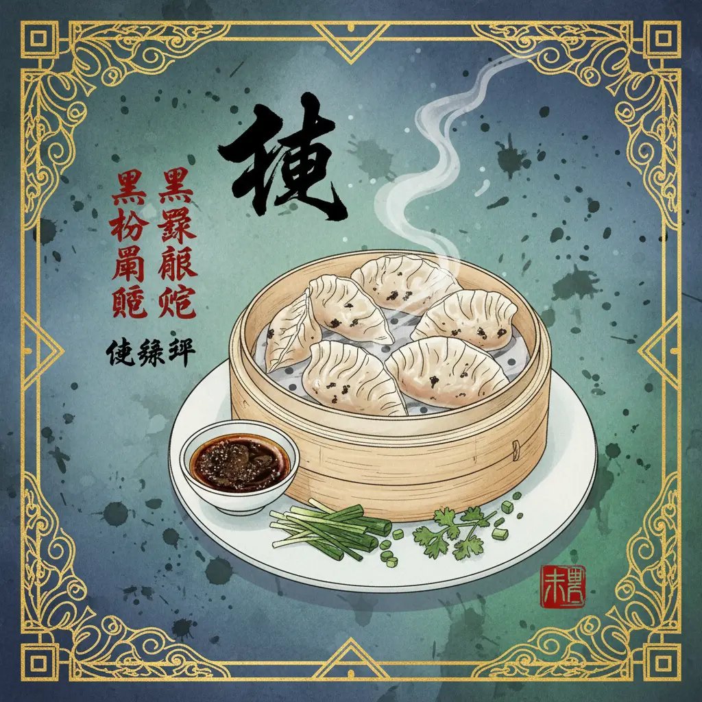 陳師傅 - 黑松露鳳眼餃